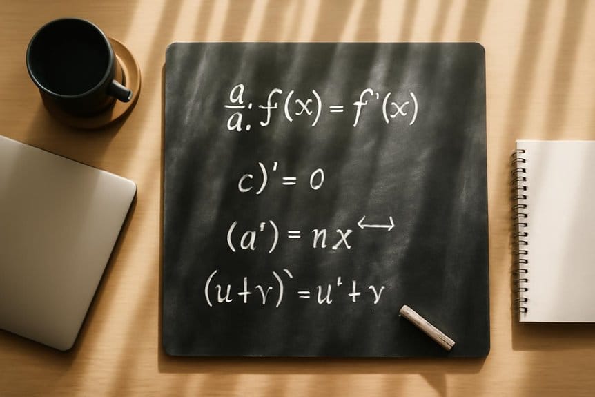differentiation rules comprehensive overview