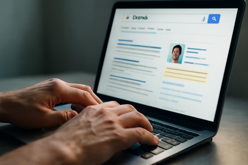 ethical precise online searching