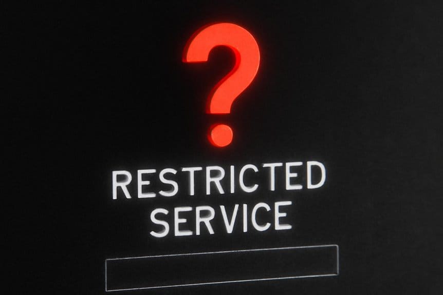 limited free usage restrictions