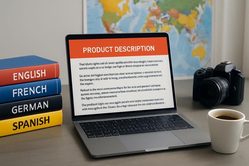 multilingual product description writing